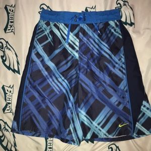 Blue Nike bathing suit